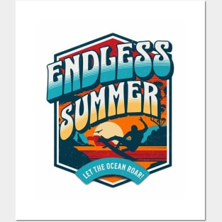 Endless Summer... Let the Ocean Roar! Posters and Art
